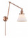 Cone - 1 Light - 8 inch - Antique Copper -Adjustable Swing Arm (3442|238-AC-G41-LED)