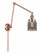 Bell - 1 Light - 8 inch - Antique Copper -Adjustable Swing Arm (3442|238-AC-G53-LED)
