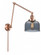 Bell - 1 Light - 8 inch - Antique Copper -Adjustable Swing Arm (3442|238-AC-G73-LED)