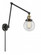 Beacon - 1 Light - 6 inch - Black Antique Brass -Adjustable Swing Arm (3442|238-BAB-G202-6)