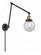 Beacon - 1 Light - 6 inch - Black Antique Brass -Adjustable Swing Arm (3442|238-BAB-G204-6)