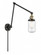 Dover - 1 Light - 5 inch - Black Antique Brass -Adjustable Swing Arm (3442|238-BAB-G314-LED)