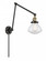 Olean - 1 Light - 9 inch - Black Antique Brass -Adjustable Swing Arm (3442|238-BAB-G324-LED)