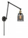 Bell - 1 Light - 8 inch - Black Antique Brass -Adjustable Swing Arm (3442|238-BAB-G53-LED)