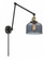 Bell - 1 Light - 8 inch - Black Antique Brass -Adjustable Swing Arm (3442|238-BAB-G73-LED)