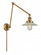 Halophane - 1 Light - 9 inch - Brushed Brass -Adjustable Swing Arm (3442|238-BB-G2)