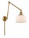 Bell - 1 Light - 8 inch - Brushed Brass -Adjustable Swing Arm (3442|238-BB-G71)