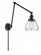 Fulton - 1 Light - 8 inch - Matte Black -Adjustable Swing Arm (3442|238-BK-G172-LED)