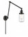 Dover - 1 Light - 5 inch - Matte Black -Adjustable Swing Arm (3442|238-BK-G314-LED)