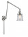 Canton - 1 Light - 8 inch - Polished Chrome -Adjustable Swing Arm (3442|238-PC-G184S)