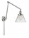 Cone - 1 Light - 8 inch - Polished Chrome -Adjustable Swing Arm (3442|238-PC-G42-LED)