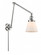Cone - 1 Light - 8 inch - Polished Chrome -Adjustable Swing Arm (3442|238-PC-G61)