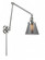 Cone - 1 Light - 8 inch - Polished Chrome -Adjustable Swing Arm (3442|238-PC-G63-LED)