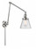 Cone - 1 Light - 8 inch - Polished Chrome -Adjustable Swing Arm (3442|238-PC-G64)
