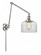 Bell - 1 Light - 8 inch - Polished Chrome -Adjustable Swing Arm (3442|238-PC-G72)