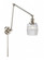 Colton - 1 Light - 8 inch - Polished Nickel -Adjustable Swing Arm (3442|238-PN-G302)
