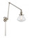 Olean - 1 Light - 9 inch - Polished Nickel -Adjustable Swing Arm (3442|238-PN-G324-LED)