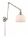 Bell - 1 Light - 8 inch - Polished Nickel -Adjustable Swing Arm (3442|238-PN-G71-LED)