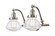 Olean - 2 Light - 19 inch - Brushed Satin Nickel - Adjustable Bath Vanity Light (3442|515-2W-SN-G324-LED)