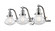 Olean - 3 Light - 29 inch - Polished Chrome - Adjustable Bath Vanity Light (3442|515-3W-PC-G322)