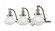 Olean - 3 Light - 29 inch - Brushed Satin Nickel - Adjustable Bath Vanity Light (3442|515-3W-SN-G324)