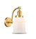 Canton - 1 Light - 6 inch - Satin Gold - Adjustable Sconce (3442|515-1W-SG-G181-LED)