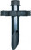 3'' Diameter Mounting Post- PVC- Dark Gray Finish (81|60/678)