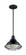 Newbridge - 1 Light Pendant with- Black and Silver & Black Accents Finish (81|60/7003)
