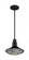 Blue Harbor - 1 Light Pendant with- Black and Silver & Black Accents Finish (81|60/7033)