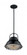 Upton - 1 Light Pendant with- Black and Silver & Black Accents Finish (81|60/7064)