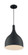 Bellcap - 1 Light Pendant with- Matte Black Finish (81|60/7087)