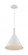 Lightcap - 1 Light Pendant with- Matte White Finish (81|60/7138)