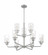 Sommerset - 9 Light Chandelier with Clear Glass - Brushed Nickel Finish (81|60/7179)