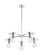 Bizet - 5 Light Chandelier with- Polished Nickel Finish (81|60/7255)