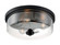 Sommerset - 3 Light Flush Mount with Clear Glass - Matte Black Finish (81|60/7269)