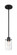 Sommerset - 1 Light Mini Pendant with Clear Glass - Matte Black Finish (81|60/7270)