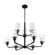 Sommerset - 9 Light Chandelier with Clear Glass - Matte Black Finish (81|60/7279)