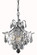 Amelia Collection Pendant D12in H15in Lt:3 Chrome Finish (758|LD8100D12C)