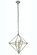 Nora 3 Light Vintage Silver Leaf Pendant (758|1495D22SL)