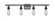 Bare Bulb - 4 Light - 36 inch - Oil Rubbed Bronze - Bath Vanity Light (3442|516-4W-OB)