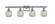 Belfast - 4 Light - 36 inch - Brushed Satin Nickel - Bath Vanity Light (3442|516-4W-SN-G105)