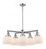 Large Bell 6 Light Chandelier (3442|207-6CR-PC-G71)