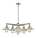 Halophane 6 Light Chandelier (3442|207-6CR-PN-G2)