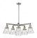 Small Cone 6 Light Chandelier (3442|207-6CR-PN-G64)