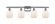 Belfast - 4 Light - 36 inch - Polished Chrome - Bath Vanity Light (3442|516-4W-PC-G101)