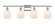 Belfast - 4 Light - 36 inch - Polished Nickel - Bath Vanity Light (3442|516-4W-PN-G101)