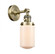 Dover - 1 Light - 5 inch - Antique Brass - Adjustable Sconce (3442|203SW-AB-G311)
