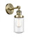 Dover - 1 Light - 5 inch - Antique Brass - Adjustable Sconce (3442|203SW-AB-G314-LED)