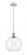 Athens - 1 Light - 10 inch - White Polished Chrome - Cord hung - Mini Pendant (3442|516-1P-WPC-G122-10)