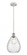 Waverly - 1 Light - 8 inch - White Polished Chrome - Cord hung - Mini Pendant (3442|516-1P-WPC-G372-LED)